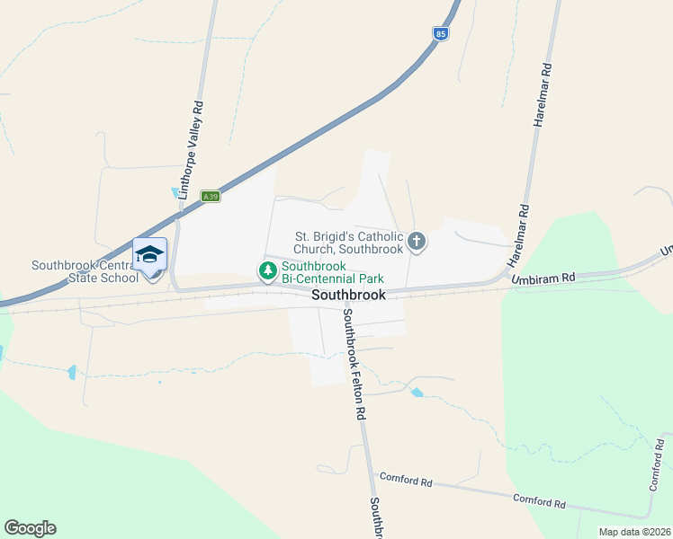 map of restaurants, bars, coffee shops, grocery stores, and more near 3 Short Street in Southbrook