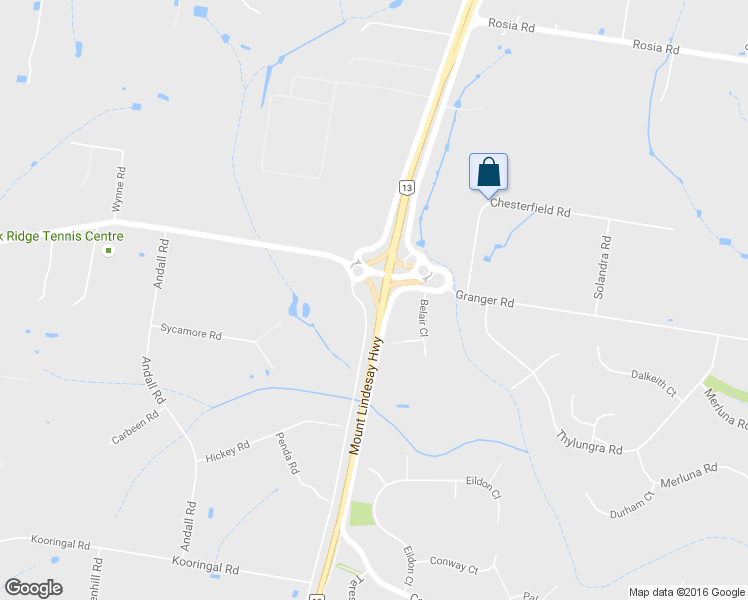 map of restaurants, bars, coffee shops, grocery stores, and more near 4107-4109 Mount Lindesay Highway in Park Ridge South