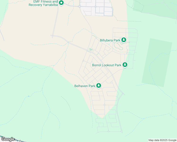 map of restaurants, bars, coffee shops, grocery stores, and more near in Yarrabilba