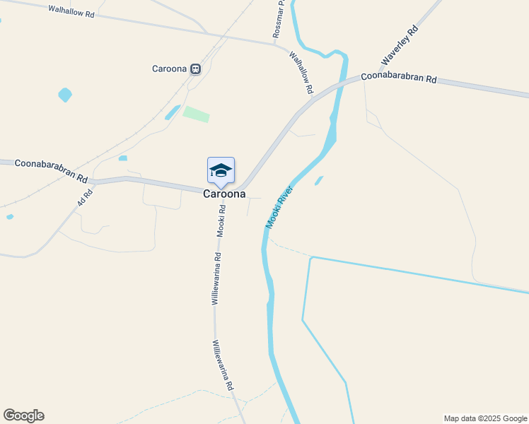 map of restaurants, bars, coffee shops, grocery stores, and more near 1 Boundary Street in Caroona