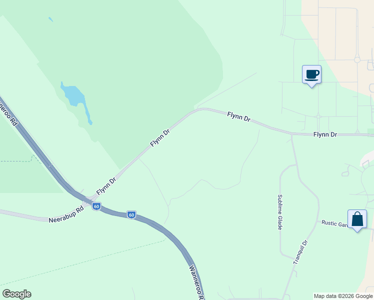 map of restaurants, bars, coffee shops, grocery stores, and more near in Neerabup