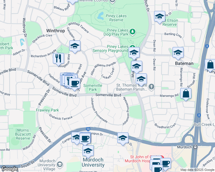 map of restaurants, bars, coffee shops, grocery stores, and more near in Winthrop