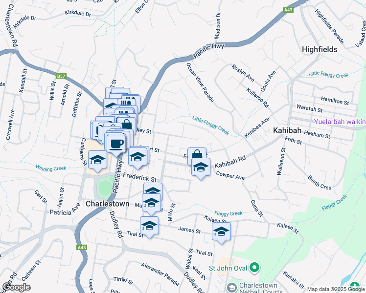 map of restaurants, bars, coffee shops, grocery stores, and more near 37 Edward Street in Charlestown