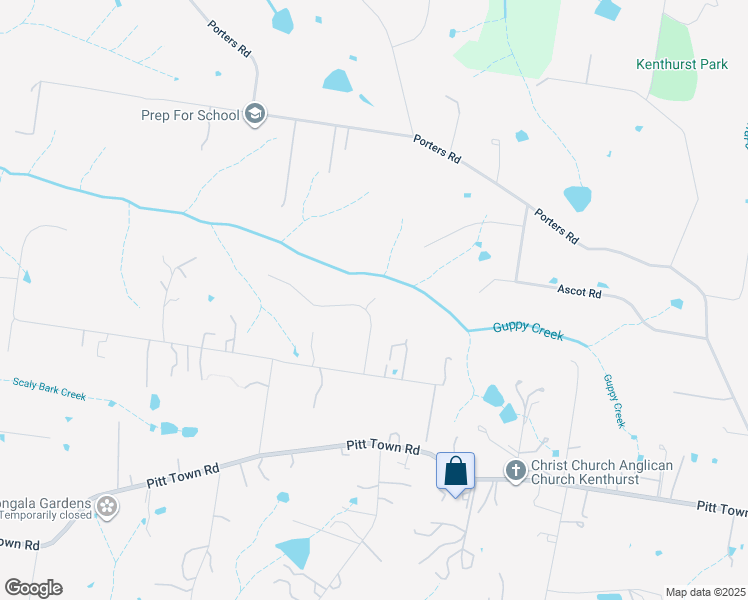 map of restaurants, bars, coffee shops, grocery stores, and more near 3 Pamela Place in Kenthurst