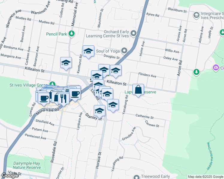 St Ives Sydney Map 130-138 Killeaton Street, Sydney Nsw - Walk Score