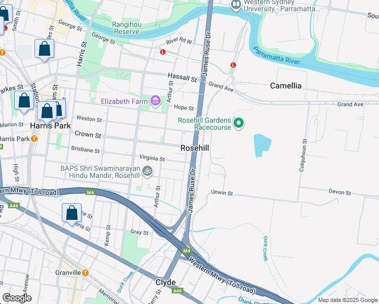St Marys Nsw Map 110-114 James Ruse Drive, Sydney Nsw - Walk Score