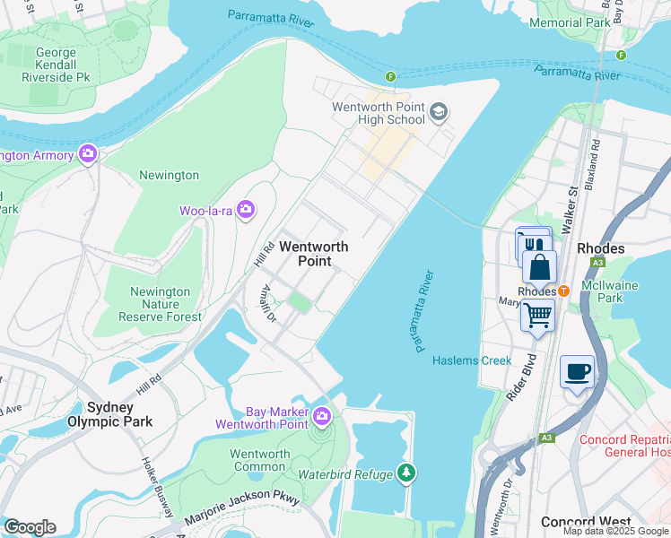 46 Baywater Drive, Sydney NSW Walk Score