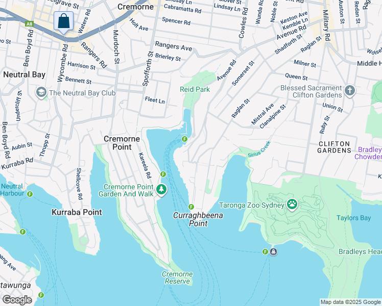 1 Mosman Street, Sydney NSW Walk Score