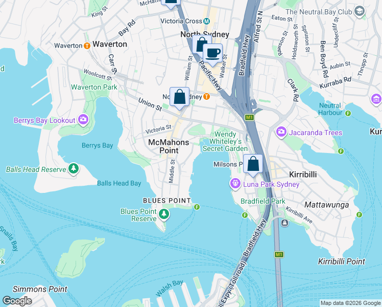 Lavender Bay Sydney Map 19 Bay View Street, Sydney Nsw - Walk Score