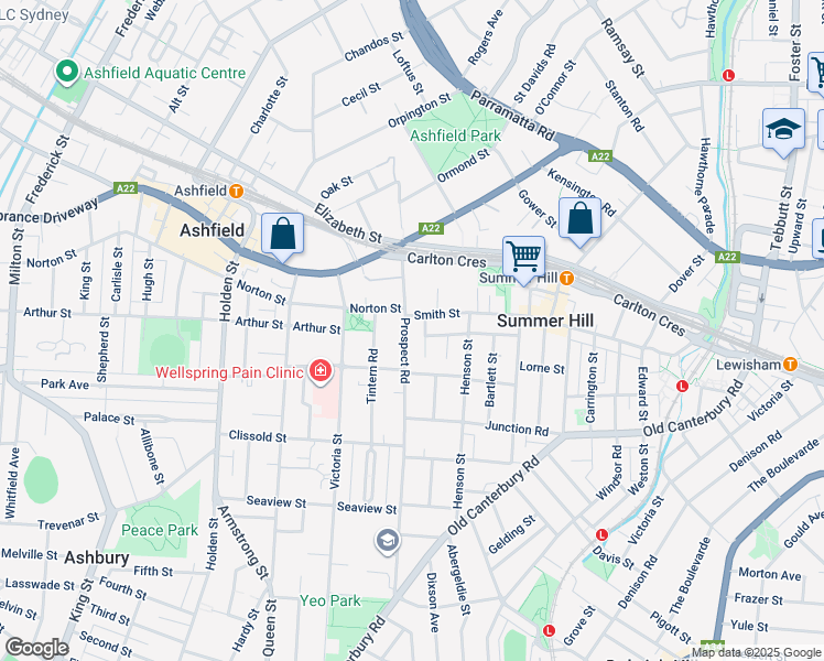 Summer Hill Sydney Map 42 Prospect Road, Sydney Nsw - Walk Score