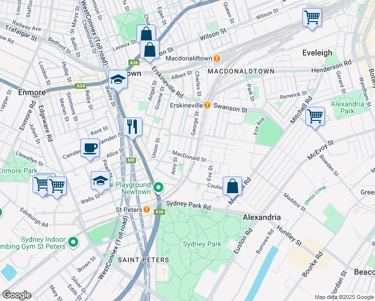St George Nsw Map 165 George Street, Sydney Nsw - Walk Score