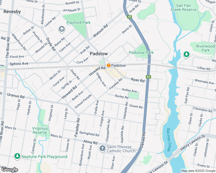 map of restaurants, bars, coffee shops, grocery stores, and more near 20 Faraday Road in Padstow
