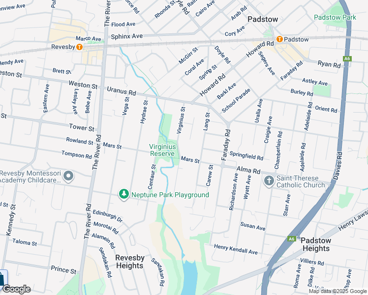 map of restaurants, bars, coffee shops, grocery stores, and more near 53 Virginius Street in Padstow