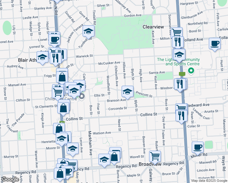map of restaurants, bars, coffee shops, grocery stores, and more near 7 Prescott Street in Enfield