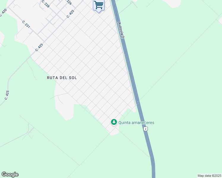 map of restaurants, bars, coffee shops, grocery stores, and more near Calle 433 in Arturo Seguí