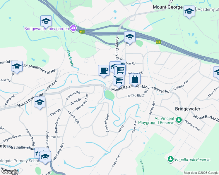 map of restaurants, bars, coffee shops, grocery stores, and more near in 