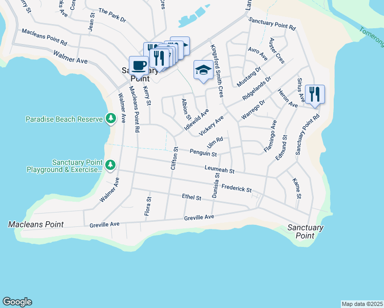 Sanctuary Point Nsw Map 12 Penguin Street, Sanctuary Point Nsw - Walk Score