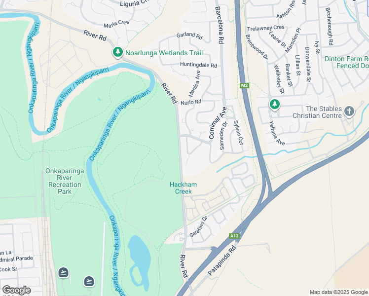 map of restaurants, bars, coffee shops, grocery stores, and more near in Noarlunga Centre