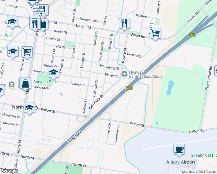 967 Carcoola Street, Albury NSW - Walk Score