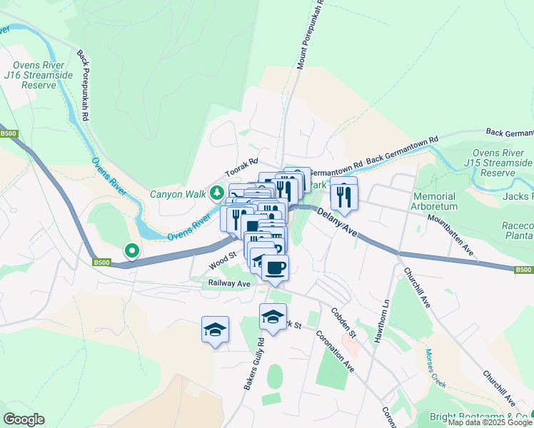 117 Gavan Street, Bright VIC Walk Score