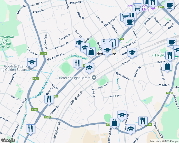 44 Panton Street, Bendigo VIC Walk Score