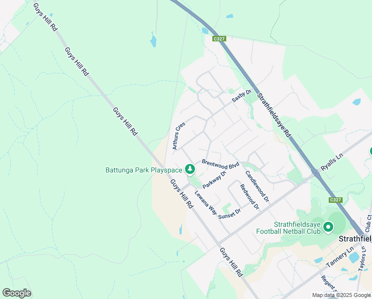 map of restaurants, bars, coffee shops, grocery stores, and more near 10 Smyrna Drive in Strathfieldsaye