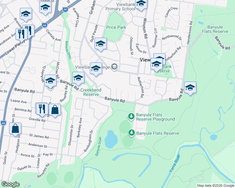 10 Springbank Rise, Melbourne VIC - Walk Score