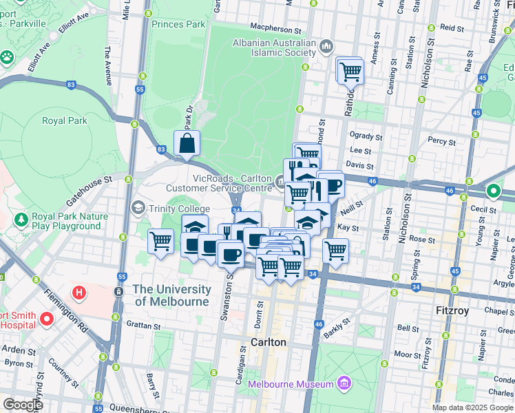 475 Cardigan Street, Melbourne VIC Walk Score