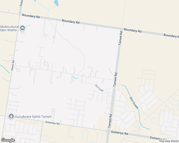 map of restaurants, bars, coffee shops, grocery stores, and more near 70 Kenning Road in Tarneit
