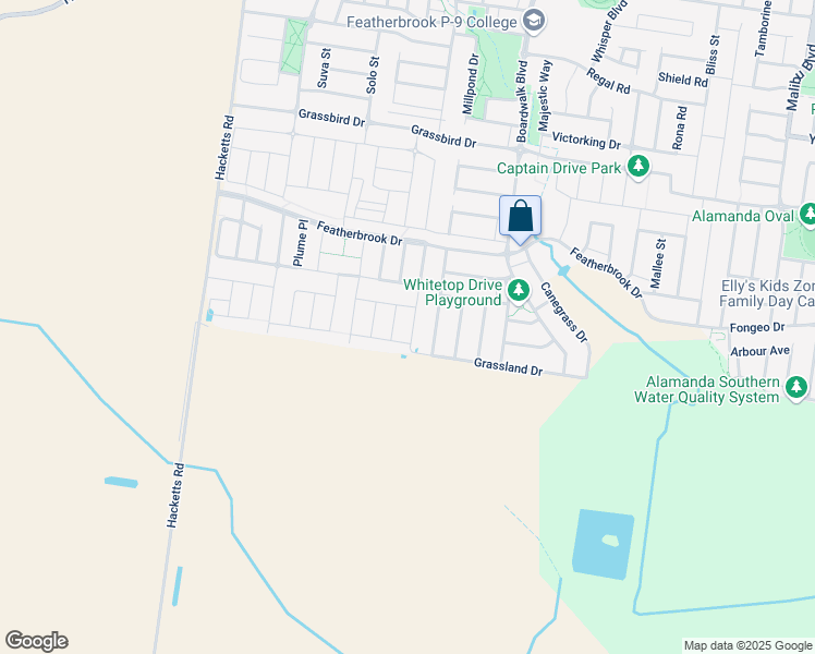 map of restaurants, bars, coffee shops, grocery stores, and more near 32 Pottery Avenue in Point Cook