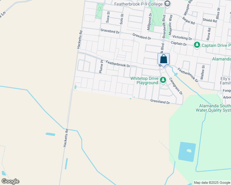 map of restaurants, bars, coffee shops, grocery stores, and more near 27 Keel Street in Point Cook
