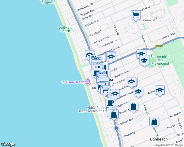 map of restaurants, bars, coffee shops, grocery stores, and more near 1 Bath Street in Chelsea