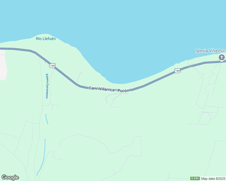 map of restaurants, bars, coffee shops, grocery stores, and more near Camino Villarrica - Pucón in Cautín