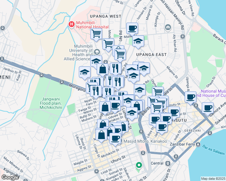 Fire Station Road, Dar es Salaam Dar es Salaam Walk Score