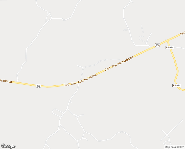 map of restaurants, bars, coffee shops, grocery stores, and more near BR-230 in Cajazeiras