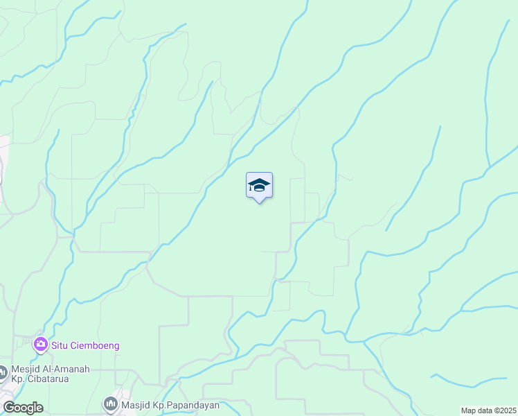 map of restaurants, bars, coffee shops, grocery stores, and more near in Bandung