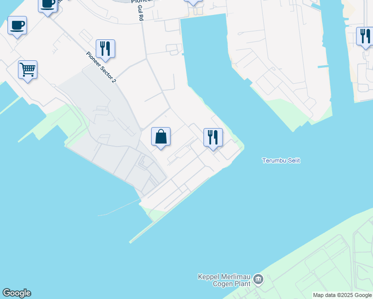 map of restaurants, bars, coffee shops, grocery stores, and more near in Singapore