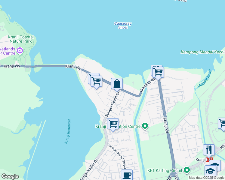 map of restaurants, bars, coffee shops, grocery stores, and more near in Singapore