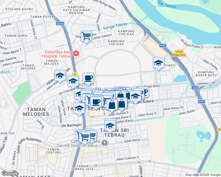 Jalan Bakar Batu Johor Bahru Johor Walk Score