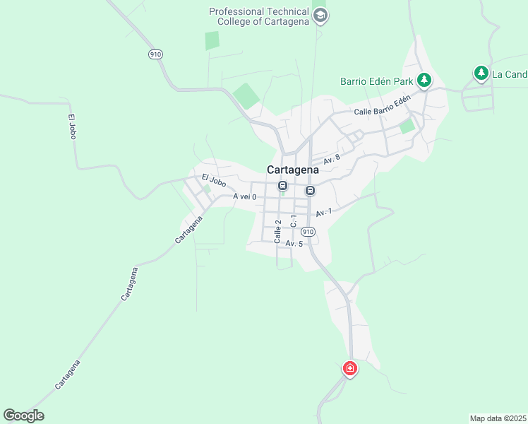 map of restaurants, bars, coffee shops, grocery stores, and more near Cruz Roja in Cartagena