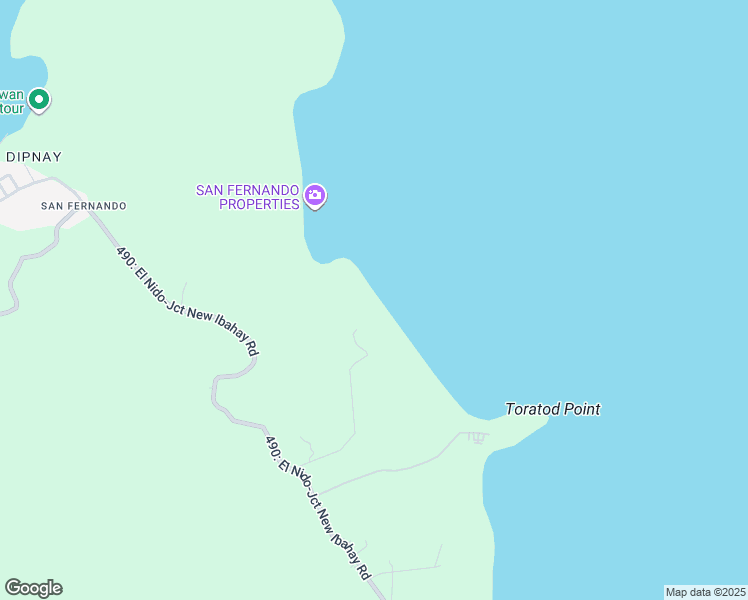 map of restaurants, bars, coffee shops, grocery stores, and more near in El Nido