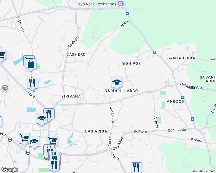 map of restaurants, bars, coffee shops, grocery stores, and more near in Santa Cruz