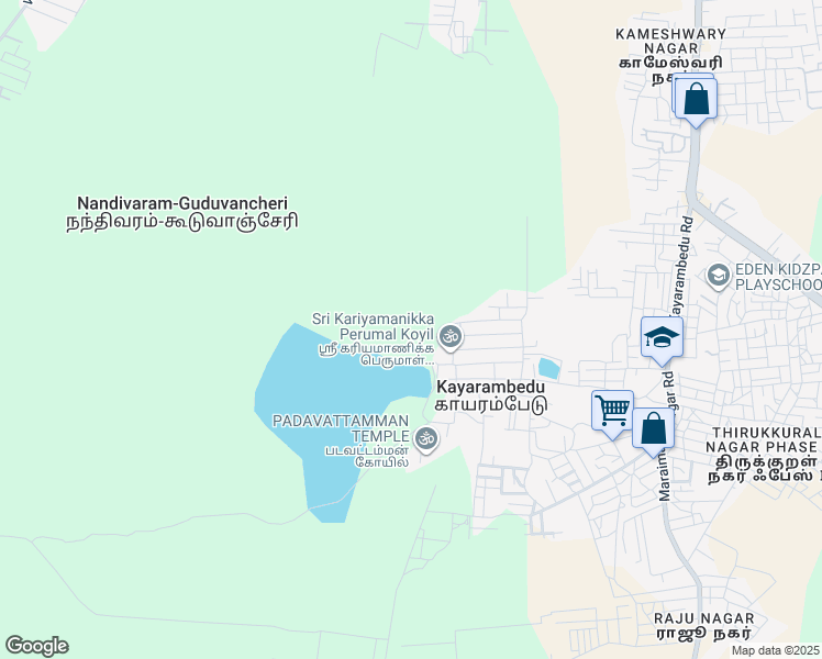 map of restaurants, bars, coffee shops, grocery stores, and more near in Moolakazhani