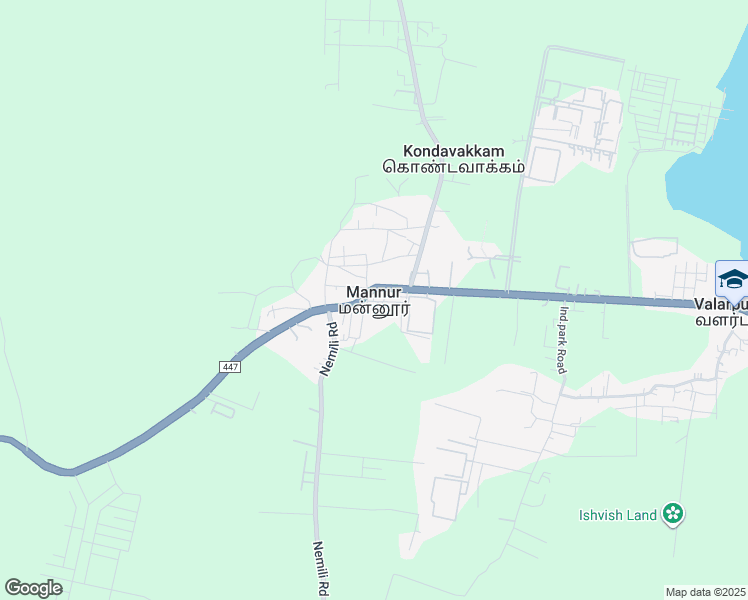 map of restaurants, bars, coffee shops, grocery stores, and more near in Mannur