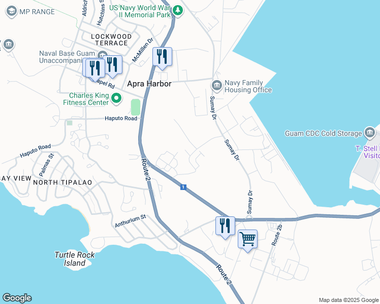 map of restaurants, bars, coffee shops, grocery stores, and more near in Santa Rita