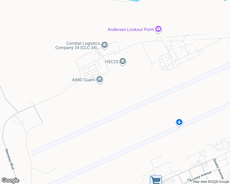 map of restaurants, bars, coffee shops, grocery stores, and more near in Yigo