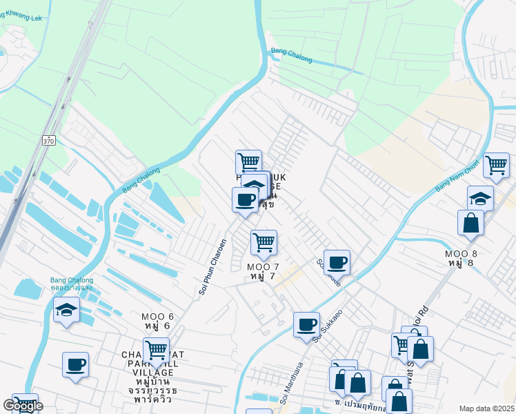 map of restaurants, bars, coffee shops, grocery stores, and more near in 