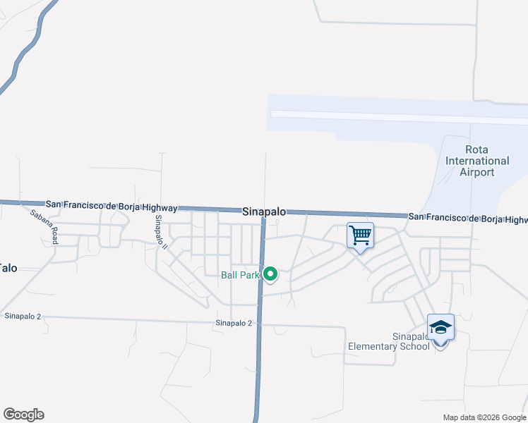 map of restaurants, bars, coffee shops, grocery stores, and more near in Sinapalo