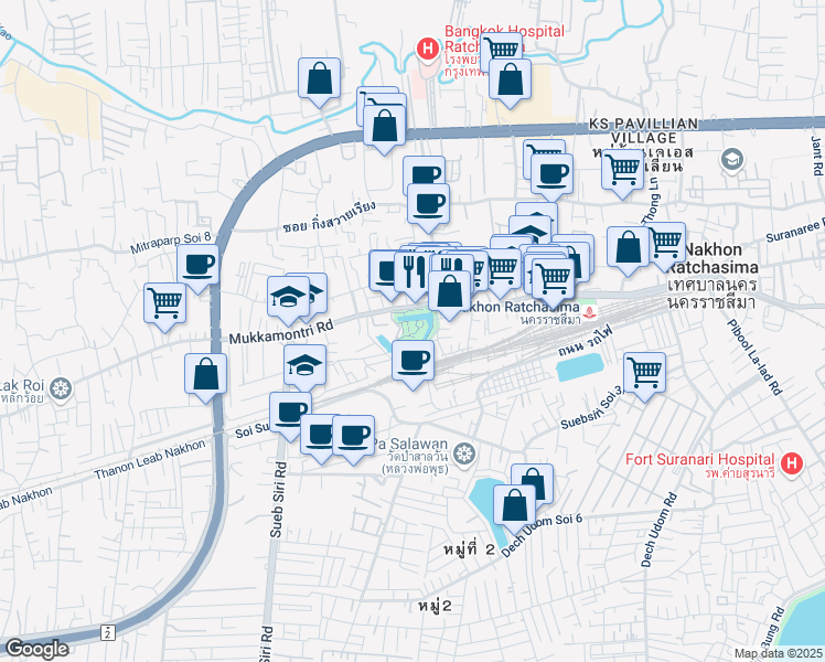 Mukkamontri Soi 1 2 Nakhon Ratchasima Nakhon Ratchasima Walk Score