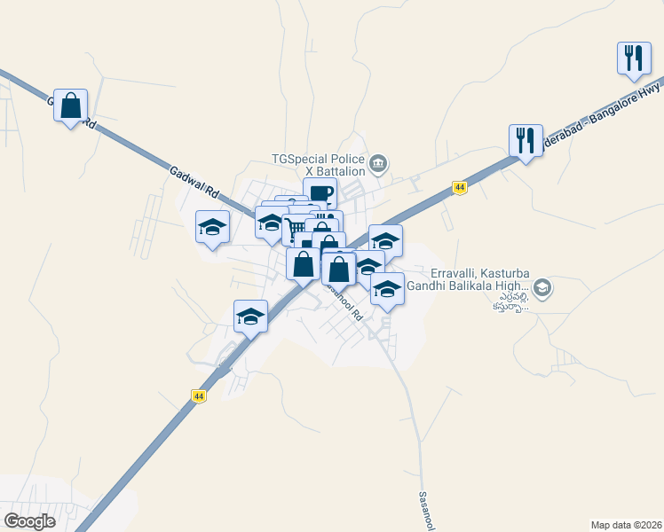 map of restaurants, bars, coffee shops, grocery stores, and more near in 